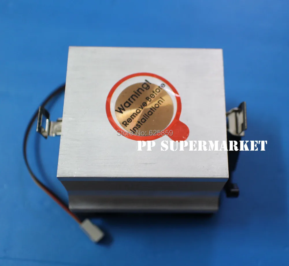 Светодиодный алюминиевый вентилятор охлаждения радиатора + объектив 44 мм 60-80