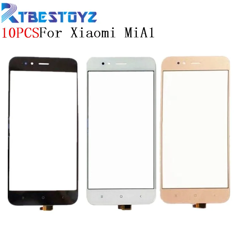 10PCS/lot 5.5&quot Touch Screen Digitizer Sensor Outer Glass Lens Panel For Xiaomi MiA1 Mi A1 Redmi 5X | Мобильные телефоны и