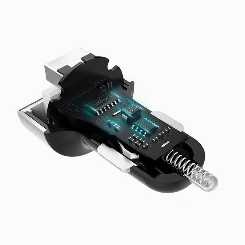 50pcs Dual USB QC3.0 Car Charger with Red LED Current voltage Display Adapter For Tablet PC cellphones | Мобильные телефоны и
