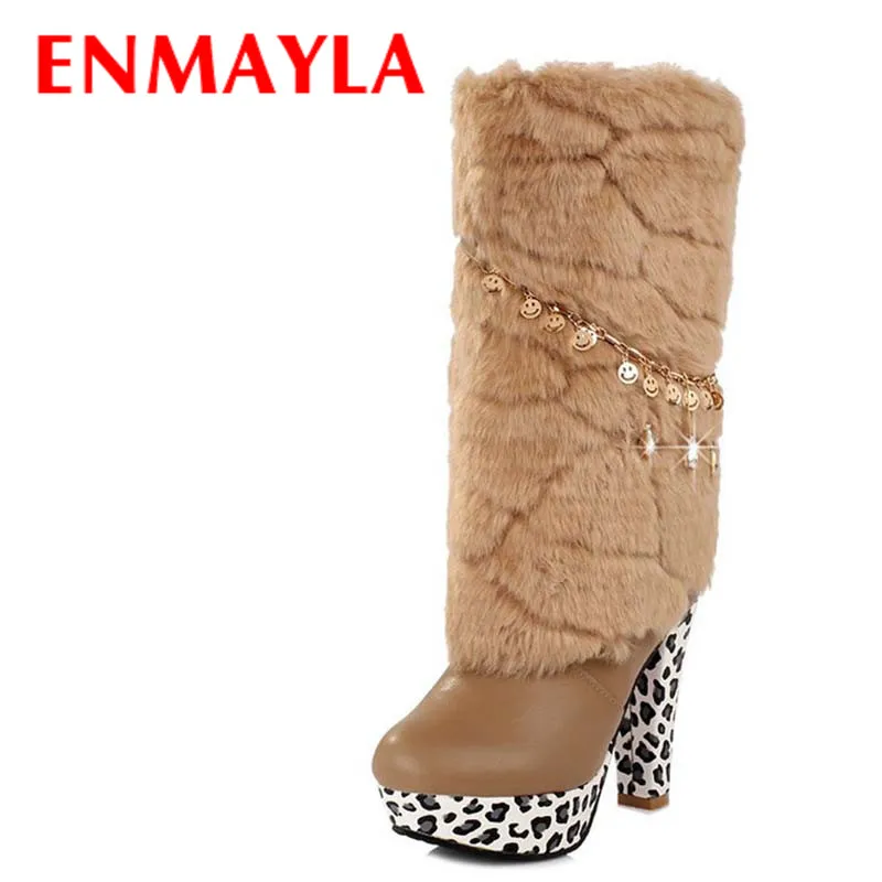 Туфли ЭНМАЙЯ Чейн Чармс (ENMAYA Chain Charms) Дамские белые туфли 3 оттенков Закругленный