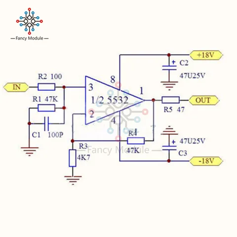 Усилитель с алиэкспресс схема Ne5532 preamps - купить недорого AliExpress
