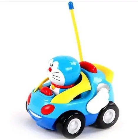 Отправить в течение 24 часов Doraemon игрушки автомобиля радио Управление led Rc Cars