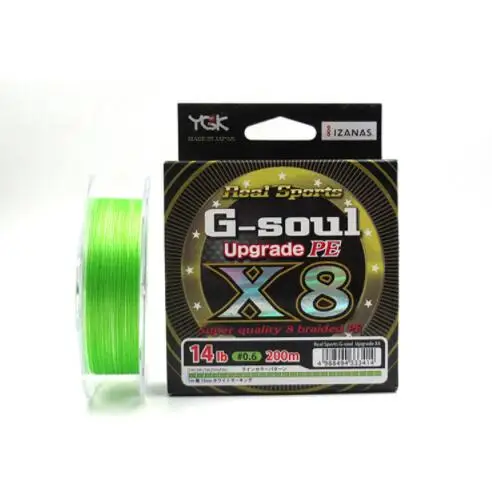 Бесплатная доставка! Рыболовная леска YGK G SOUL X8 150 м обновленная рыболовная из