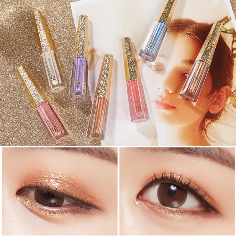 Абсолютно Новые водонепроницаемые стойкие Мерцающие Металлические розовые