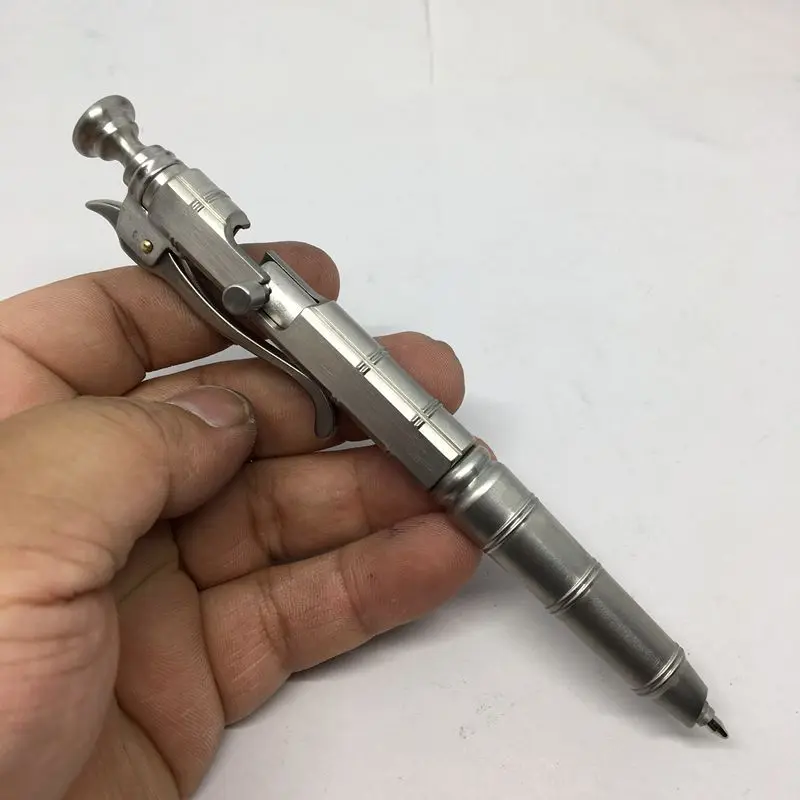 Инструменты для письма EDC креативный Ретро болт тип тактическая ручка шариковая