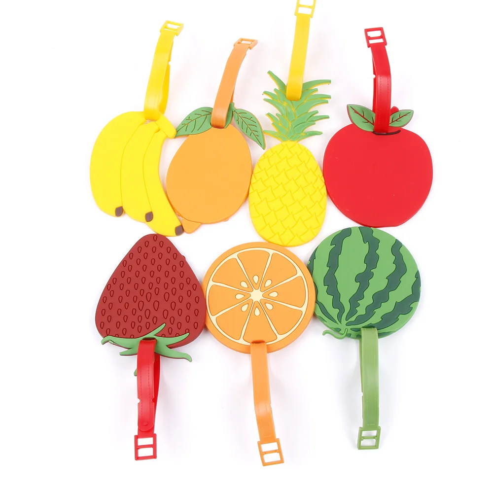 Новинка креативный арбуз банан яблоко мультяшный фрукт идентификационный адрес