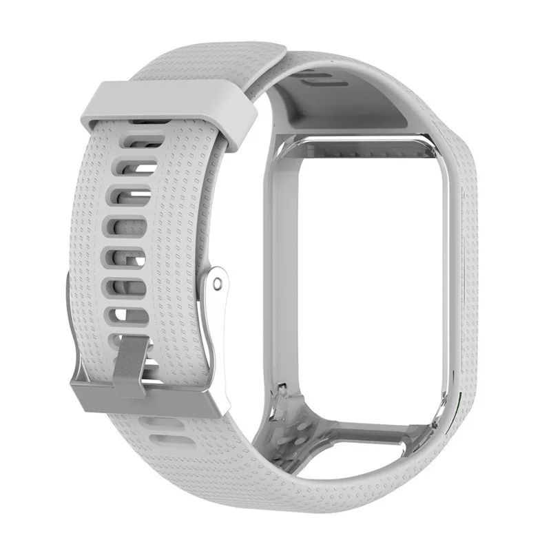 Высококачественный силиконовый сменный ремешок для наручных часов TomTom Runner 2 3 Spark