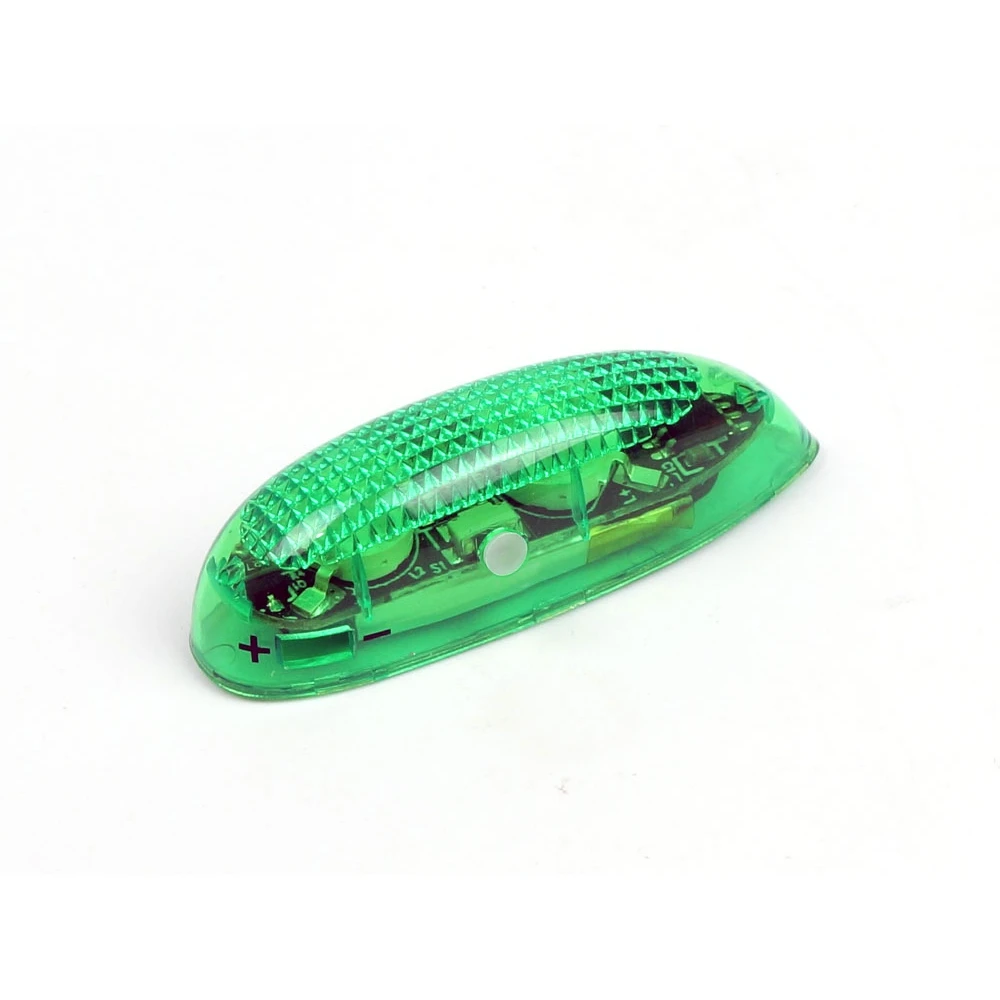 1PC Green 3 шт. легкий светильник беспроводной светодиодный ночной Светильник встроенный аккумулятор с контроллером для моделей самолетов RC ночной F светильник - Цвет: 1PC Green