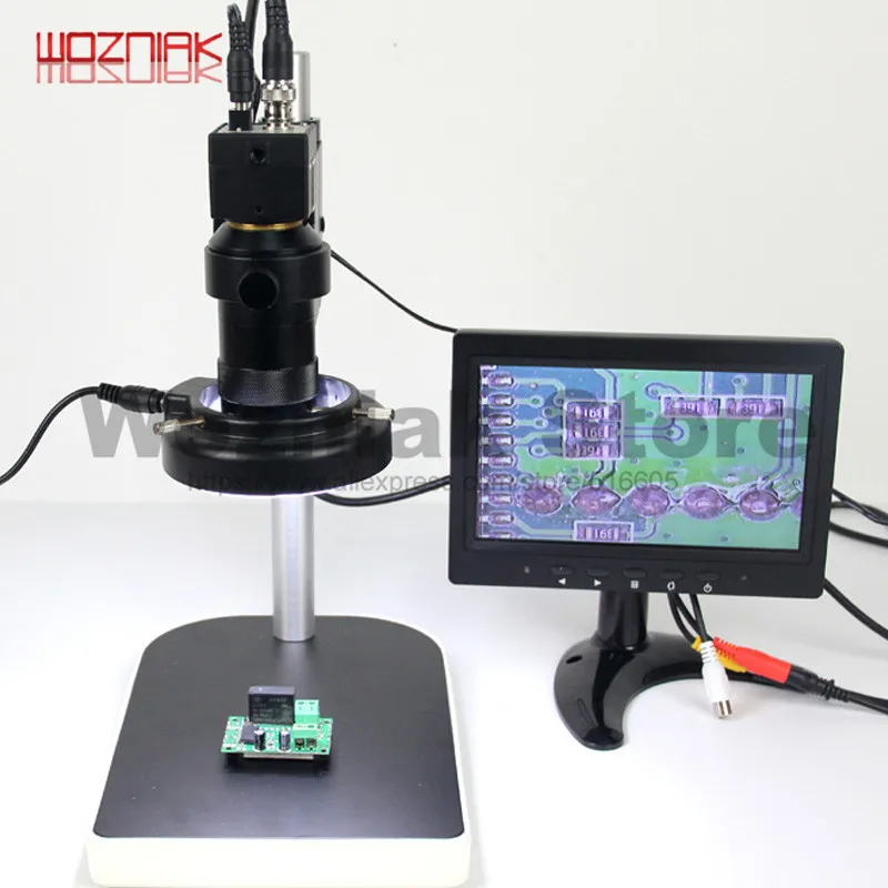 Мини 10 А микроскоп материнская плата BGA PCB обслуживание высокой четкости USB + VGA