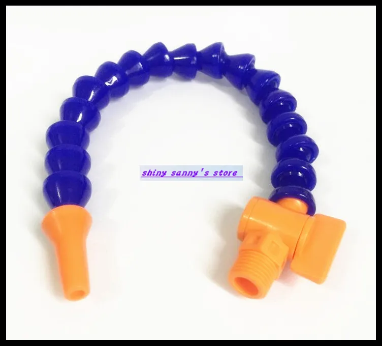 

6 шт./лот 300 мм Длина 1/4 "хладагент масляный шланг Труба с клапаном фрезерование