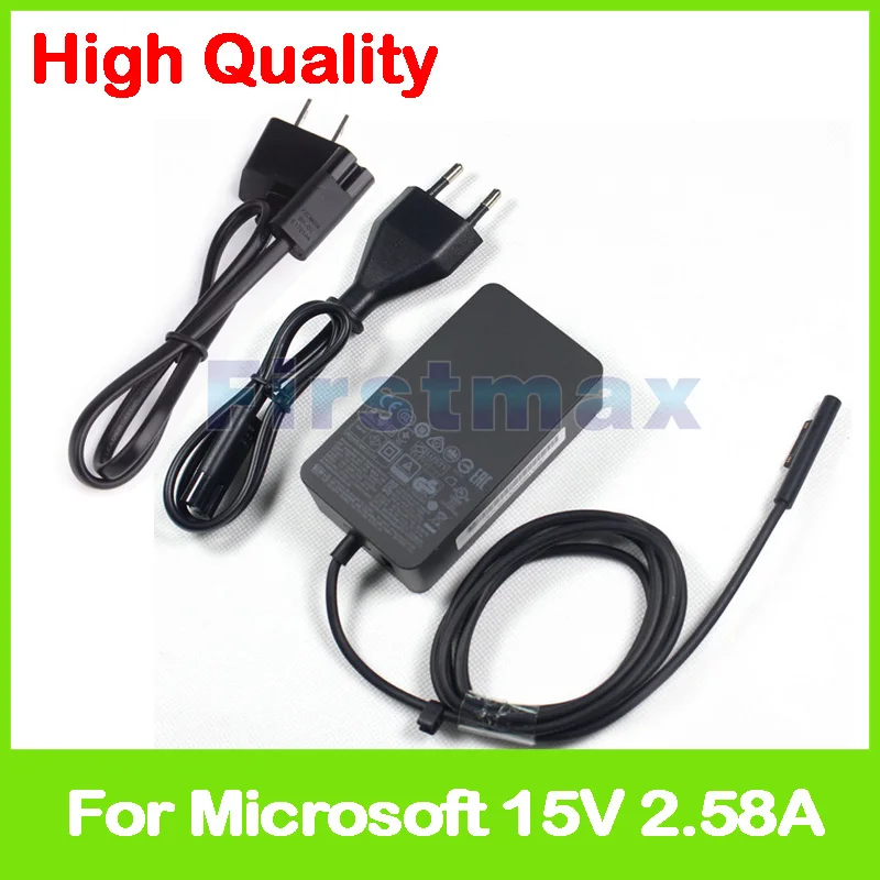 15V 2.58A 44W 1800 планшетный ПК зарядное устройство для microsoft Surface Pro 6 Surface Book 2 13,5 дюймов модель 1834 withoutNvidia GPU
