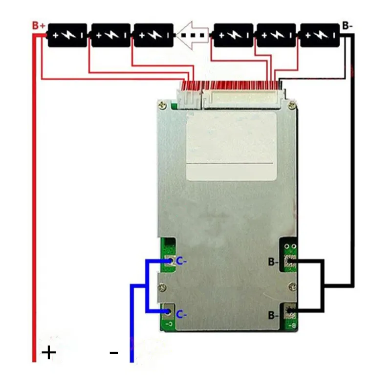 17S 35A BMS Board Power Lithium Battery Protection 18650 Polymer 3.7V Electric Vehicle Board|Аксессуары для батарей| |