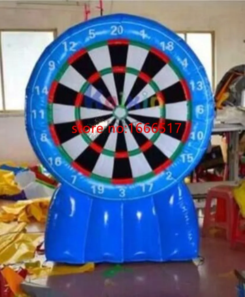 

New Inflatable Game 2.4M Giant Inflatable Dart Board with Blower high quality ne