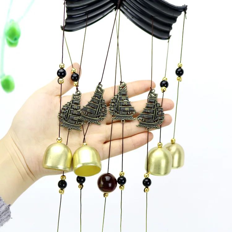 Благословение Ретро ветровой колокольчик металлические рандомные украшения для