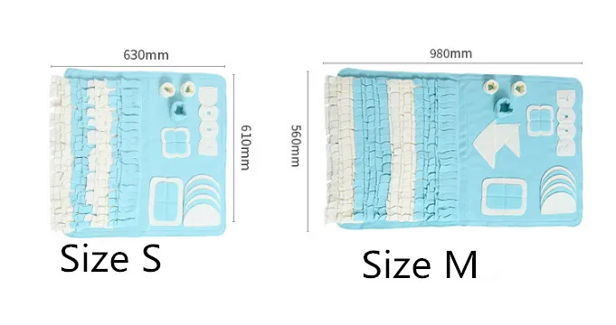 Игровой коврик ручной работы для собак Тренировочный Коврик кормления одеяло