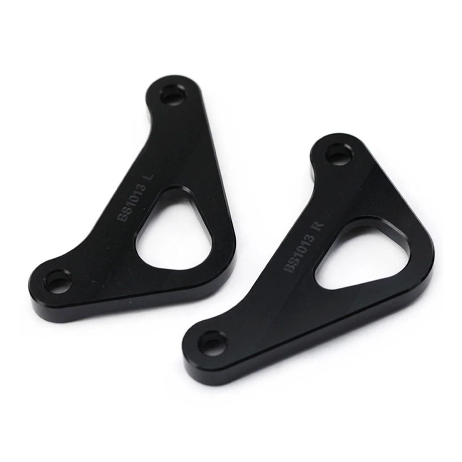 

For MV Agusta F3 675 800 2012-2017 2016 Rear Foot Rest Blanking Plates Motorcycle Accessories Footrest Black Footrest