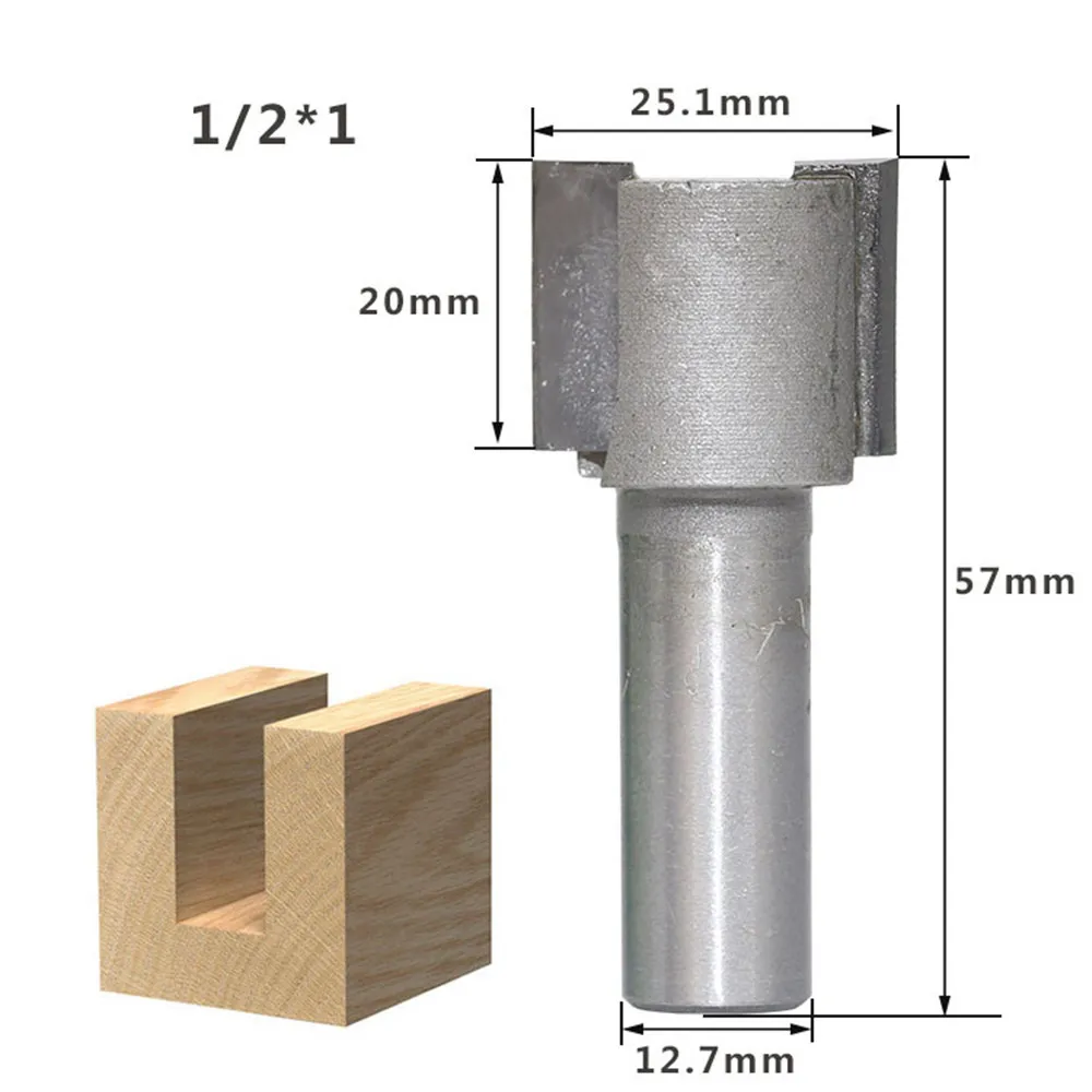 Рукоятка 1/2 деревообрабатывающие резаки из сплава одиночный и двойной кромки