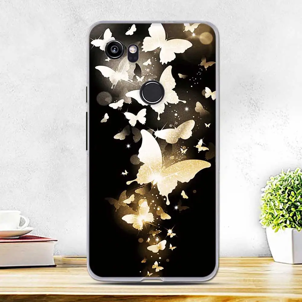 Роскошный чехол для Google Pixel 2 XL милый мультяшный Мягкий Силиконовый ТПУ телефона
