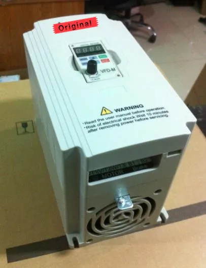 Оригинальный VFD075M43A VFD M Series Inversor 10HP 7.5KW 460 V 3 фазный привод переменного тока NOVO na