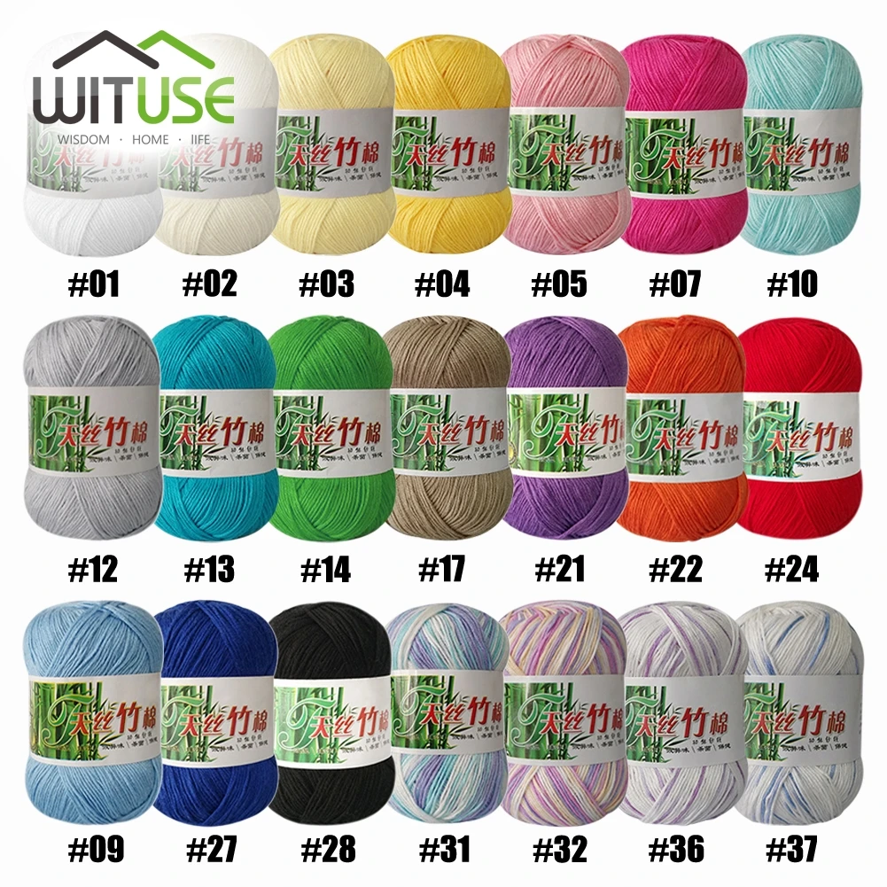 

37 Color 50g Woolen knitting wool Woolen Yarn Wool Knitting Yarn DIY Handmade knitted Christmas present Hat blanket scarf Socks