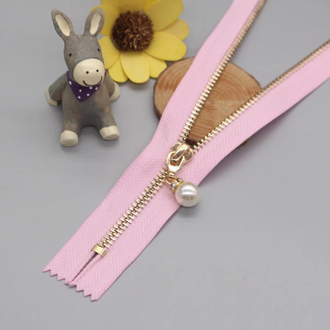 01 light pink 20cm 2 шт. 5# Закрытая сумка с металлическими молниями 20 см 25 см Экологичная молния для шитья брюк юбки DIY аксессуары для одежды для рукоделия KY2171 - Цвет: 01 light pink 20cm