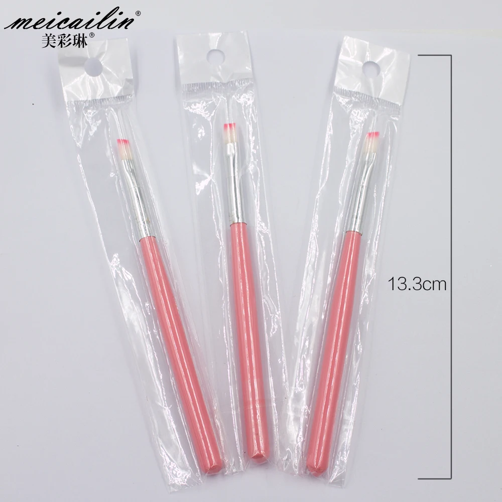 Профессиональная Кисть для ногтей 1 шт. ручка акрилового УФ геля карандаш дизайна