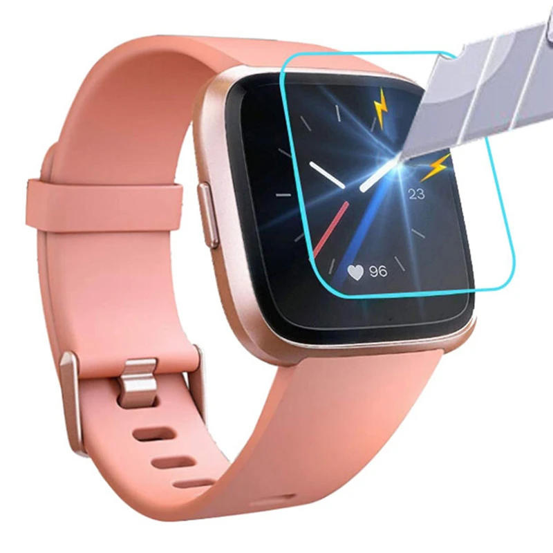 Защитный чехол для Fitbit Versa Lite Watch 5 шт 3 пленка экрана из закаленного стекла