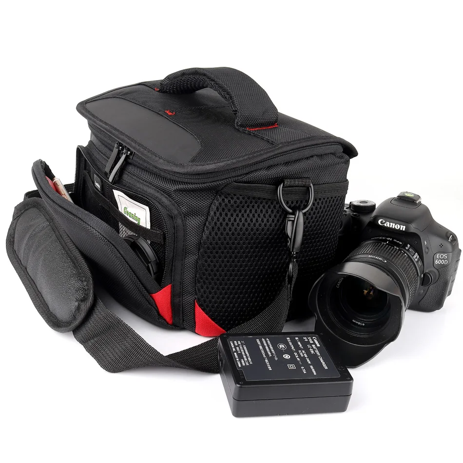 Сумка для камеры DSLR чехол объектива Canon 1300D 450D 550D 6D 60D 60Da MarkII 80D 800D 90D 5D 5dmark II III IV 5DsR