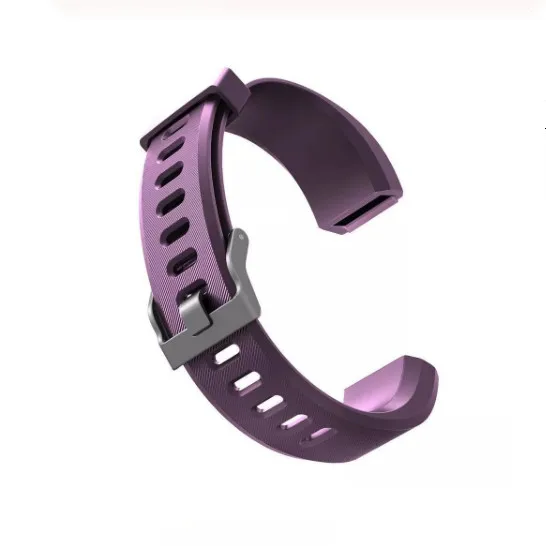 Purple LYKRY 115 Plus сменный ремешок для наручных часов силиконовый ремешок запасные части для наручных часов - Цвет: Purple