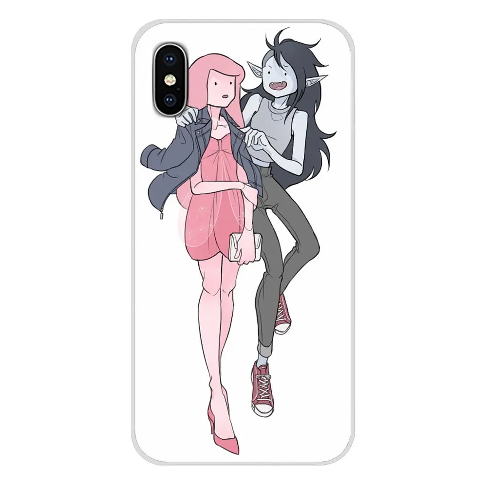 Чехлы для сотовых телефонов Apple iPhone X XR XS MAX 4 4S 5 5S 5C SE 6 6S 7 8 Plus ipod touch adventure time marceline x