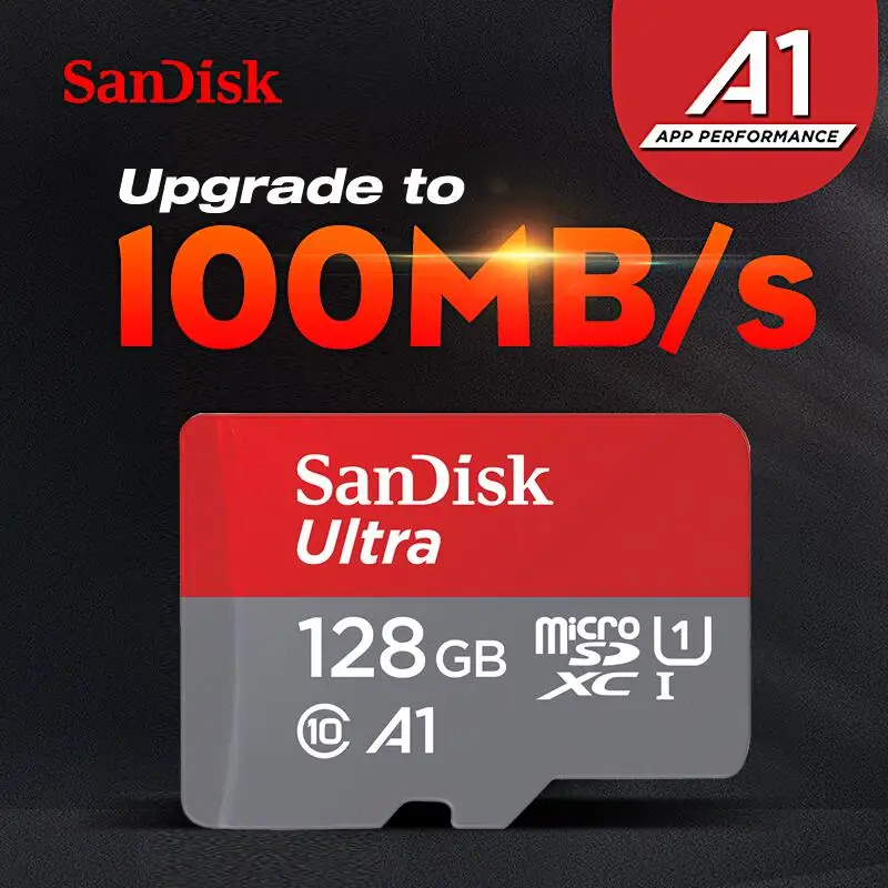 SanDisk новый 64 ГБ карты памяти Micro SD 16 32 128 MicroSD Max 100 м/с Uitra TF картао де memoria|micro sdhc|card