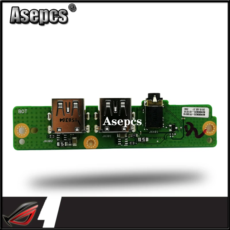 Оригинал для ноутбука For Asus PU551J PU551JA PU551JD PU551JH PU551JF PU551LA PU551L PU551LD аудио карта USB IO Board