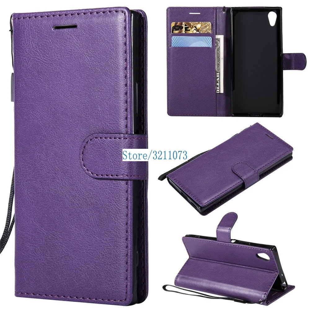 Чехол-книжка для SONY G3112 G3123 с двумя sim-картами, роскошный чехол s из искусственной кожи, чехол-Кошелек на магните для SONY Xperia XA1 32 GB, чехол