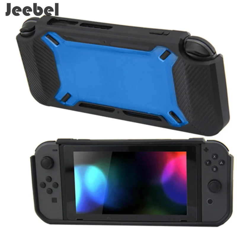Jeebel NS switch консоль сверхмощный тонкий прорезиненный жесткий футляр чехол ТПУ