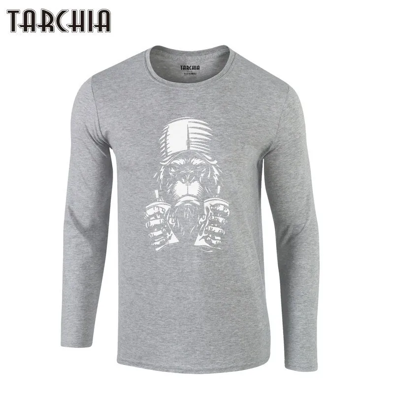 TARCHIA 2021 брендовая мужская футболка новые хлопковые топы Мужская с принтом