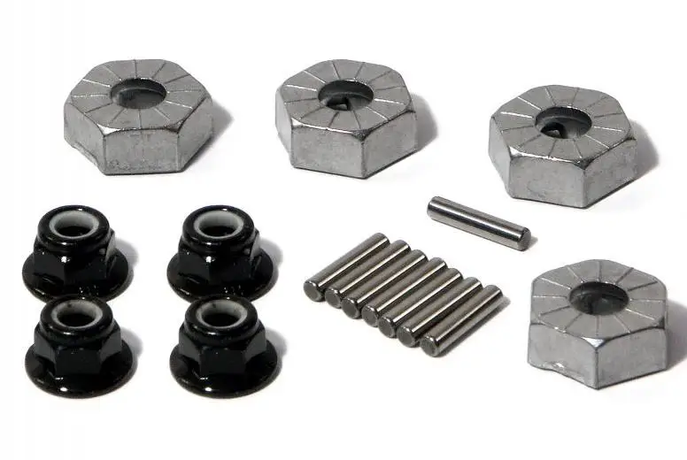 HPI Savage Flux 2 4 HPIC6066 86066 шестигранный концентратор Whl 14 мм Серебристый SVG 21 (4)|Детали и