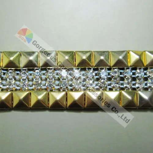 Винтажная с кристаллами хрусталя ручной работы отделка SS19 камнями 8 мм