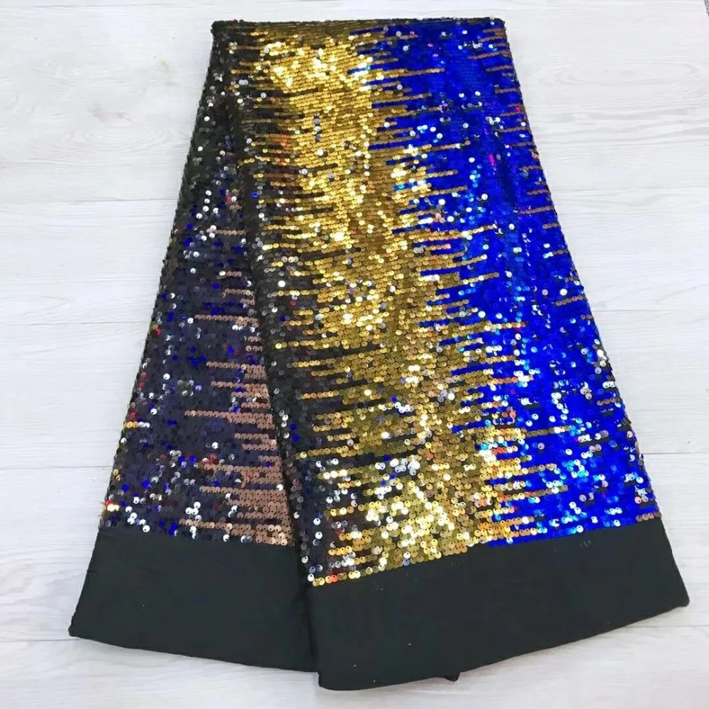 

(5yards/pc) high quality African French net lace fabric in orange with shining sequins embroidery for party dress JYN133