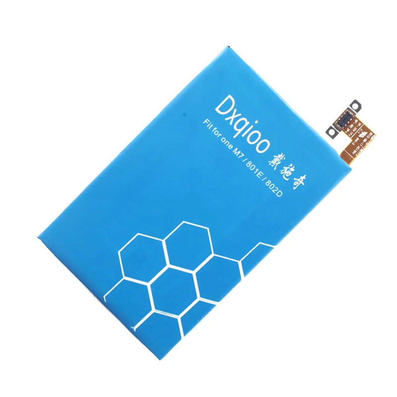 Аккумулятор Dxqioo 2300 мАч для мобильного телефона HTC 801E 801S ONE M7 802D 802W 802T HTL22 J