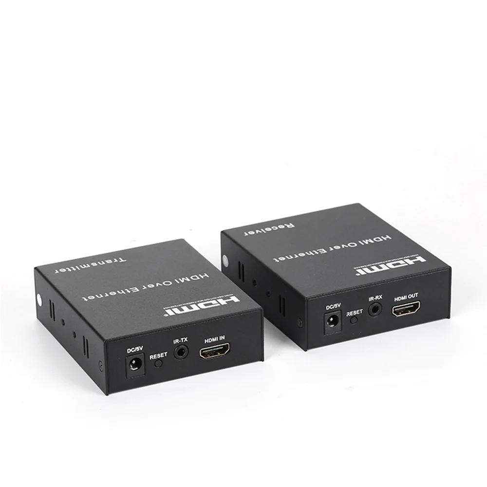 Pushijie HDMI удлинитель по TCP IP FUll HD 1080P через UTP STP Cat5/5e/Cat6 Rj45 120M передатчик приемник