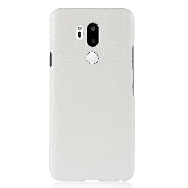 Чехол-накладка из крокодиловой кожи для LG G6 G7 G5 G4 Beat G3 V10 V20 V30 Q6 Q8 X max power 2 Stylus 3 Class Spirit чехол