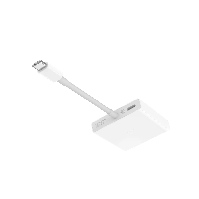 Оригинальный Многофункциональный конвертер Xiaomi адаптер 4K 1080P HDTV USB 3 0 PD2.0 для Macbook