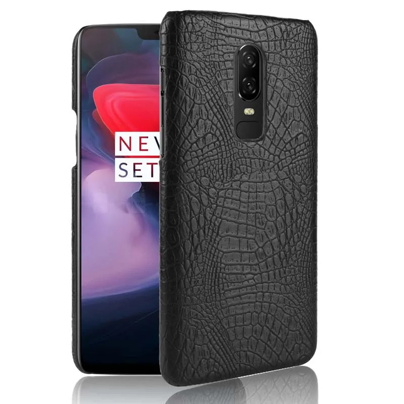 Чехол из ПВХ для Oneplus 6 1 2 3 чехол Крышка Пластик Аллигатор с узором крокодиловая
