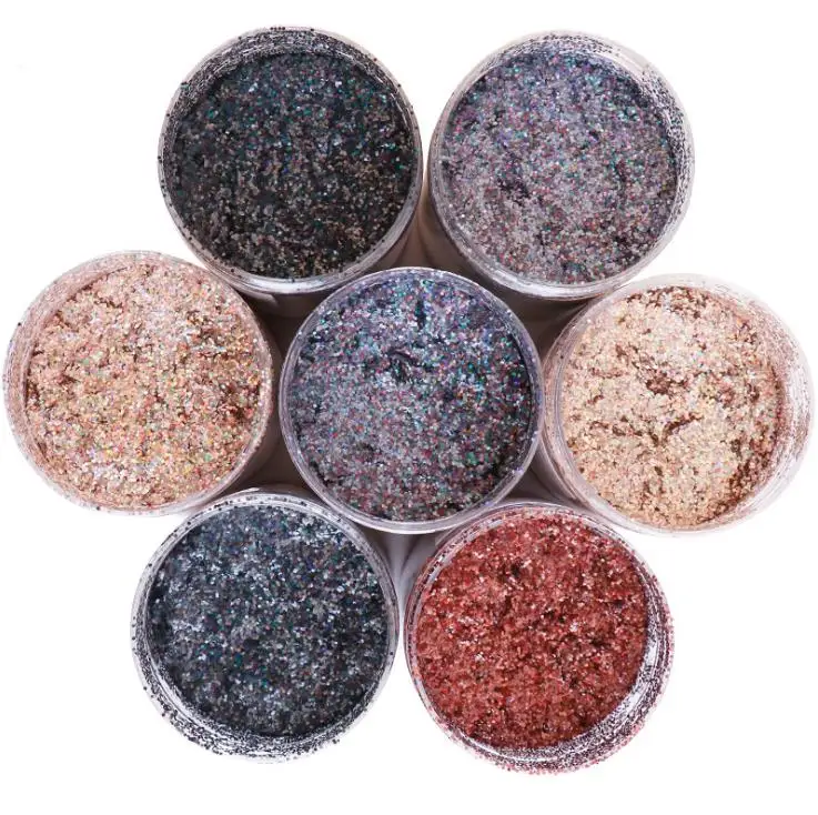 Голографическая блестящая Шестигранная головка 2 мм | Красота и здоровье