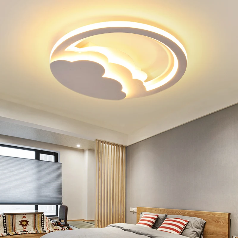 Indoor Modern Led Ceiling lights Living Room Kitchen Luminaires Mounted Lighting Lamps Round Fixtures | Освещение