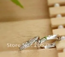 Кольцо из серебра 925 пробы обручальное кольцо парные кольца обещания влюбленные