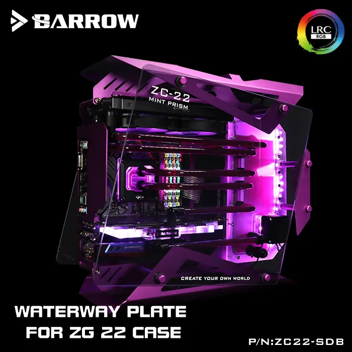 Barrow ZC22 SDB доски для водных путей Zeaginal 22 Intel CPU Water Block & Single GPU Building|Кулеры и системы