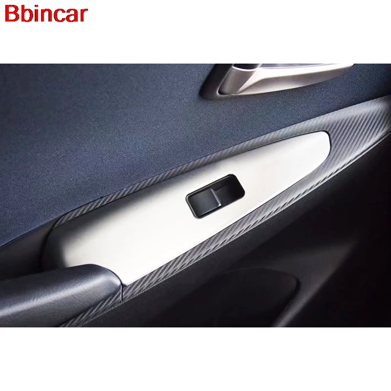 Bbincar ABS хром для Mazda 2 Mazda2 Demio DJ RHD 2014 2015 2016 регулятор подлокотник дверной