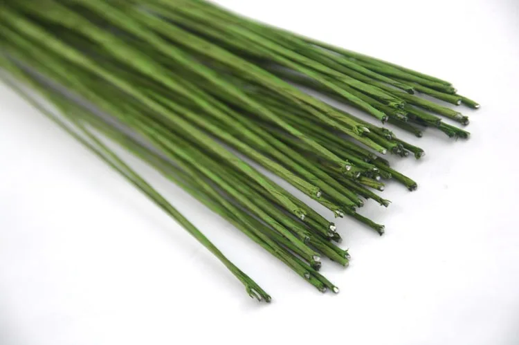 60 см Цветочная проволока DIY розетка мягкая железная аксессуары из цветочных