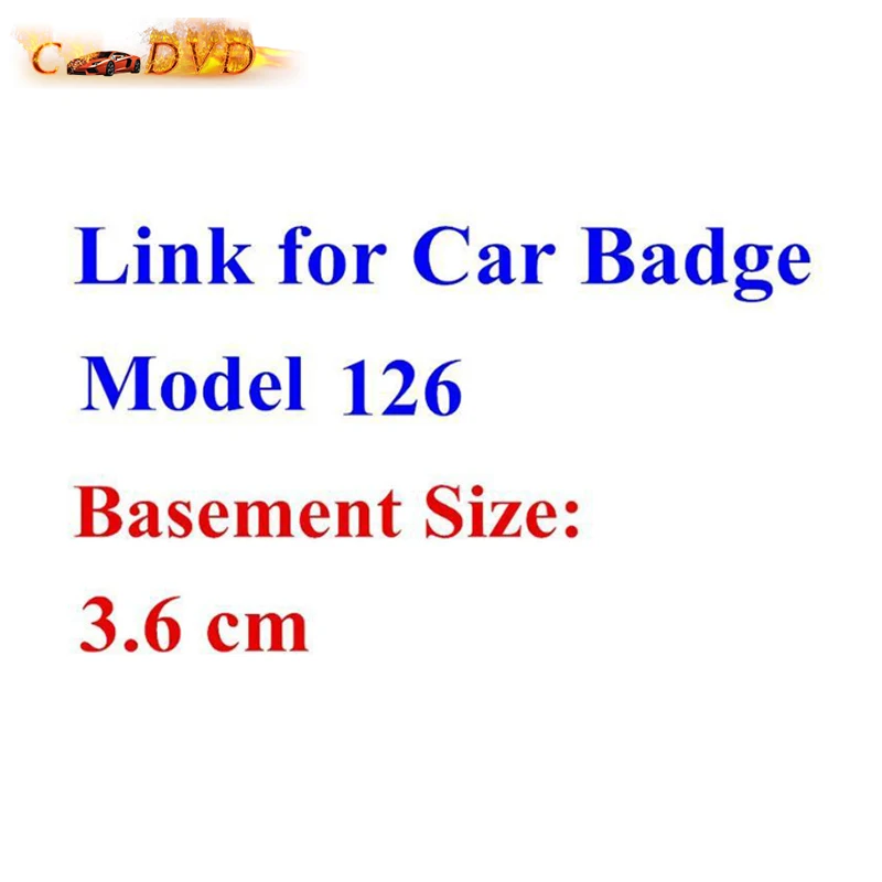 ГОРЯЧАЯ 10 шт./лот BHD126 BHD 126 Капот Звезда Эмблема Значок с Box Бесплатная Доставка| |